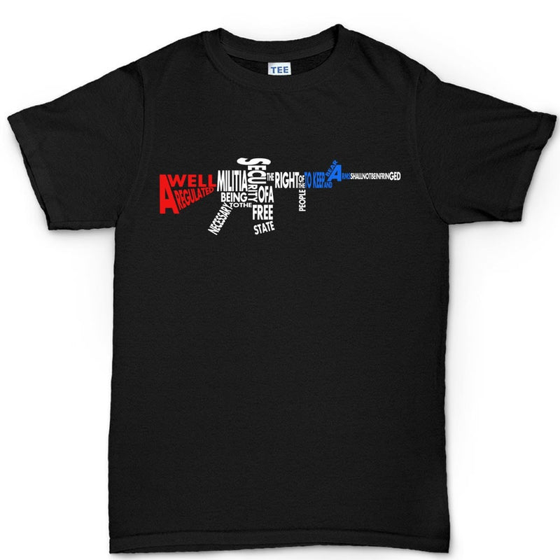 A Well Regulated Militia Rifle Men's T-shirt