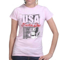 Ladies USA Freedom Tour T-shirt