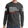 Freedom and Fatherhood Long Sleeve T-shirt