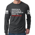 Freedom and Fatherhood Long Sleeve T-shirt
