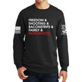 Freedom and Fatherhood Sweatshirt