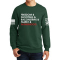 Freedom and Fatherhood Sweatshirt