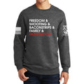 Freedom and Fatherhood Sweatshirt