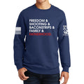Freedom and Fatherhood Sweatshirt