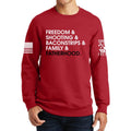 Freedom and Fatherhood Sweatshirt