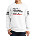 Freedom and Fatherhood Sweatshirt