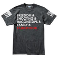 Freedom and Fatherhood Men's T-shirt