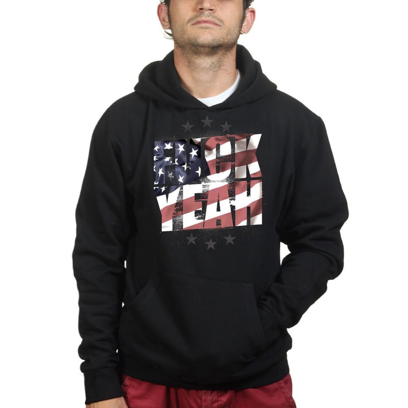 Unisex F**K Yeah American Flag Hoodie