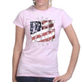 Ladies F**K Yeah American Flag T-shirt