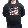 Unisex F**K Yeah American Flag Sweatshirt