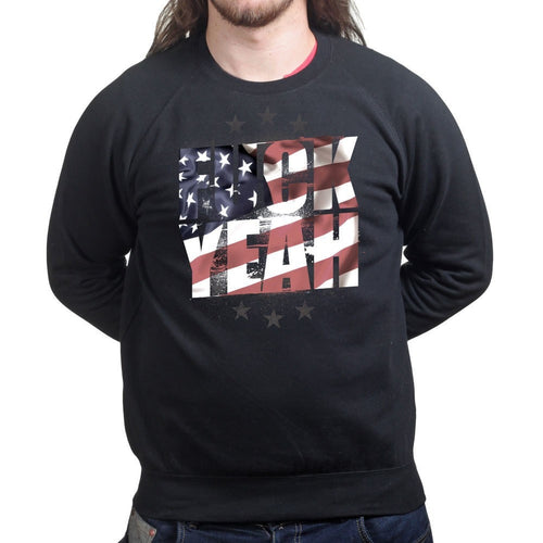 Unisex F**K Yeah American Flag Sweatshirt