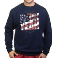 Unisex F**K Yeah American Flag Sweatshirt