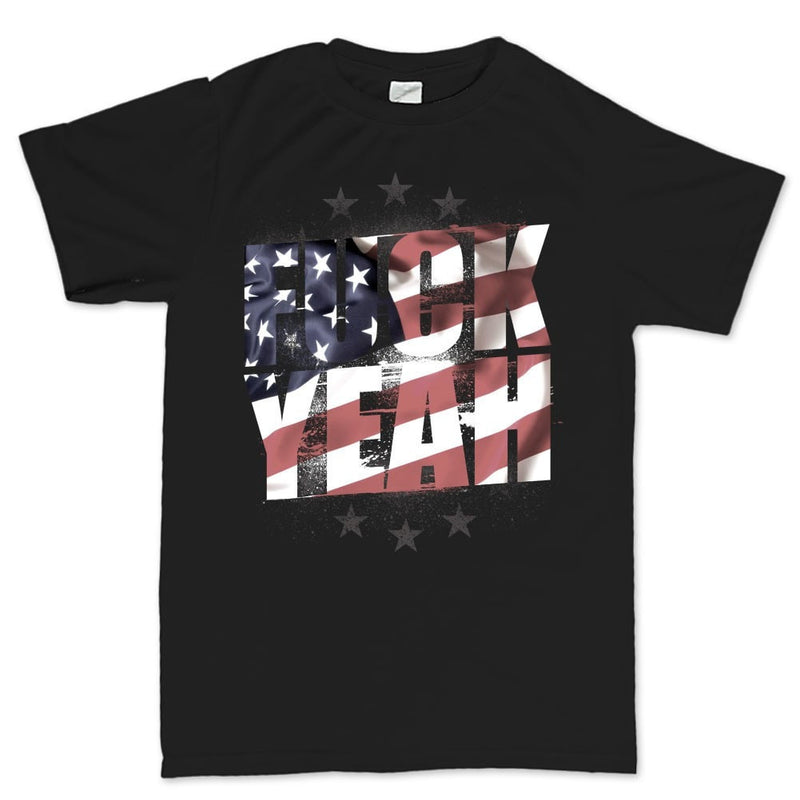 Men's F**K Yeah American Flag T-shirt