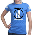 Fudd Free Zone Ladies T-shirt