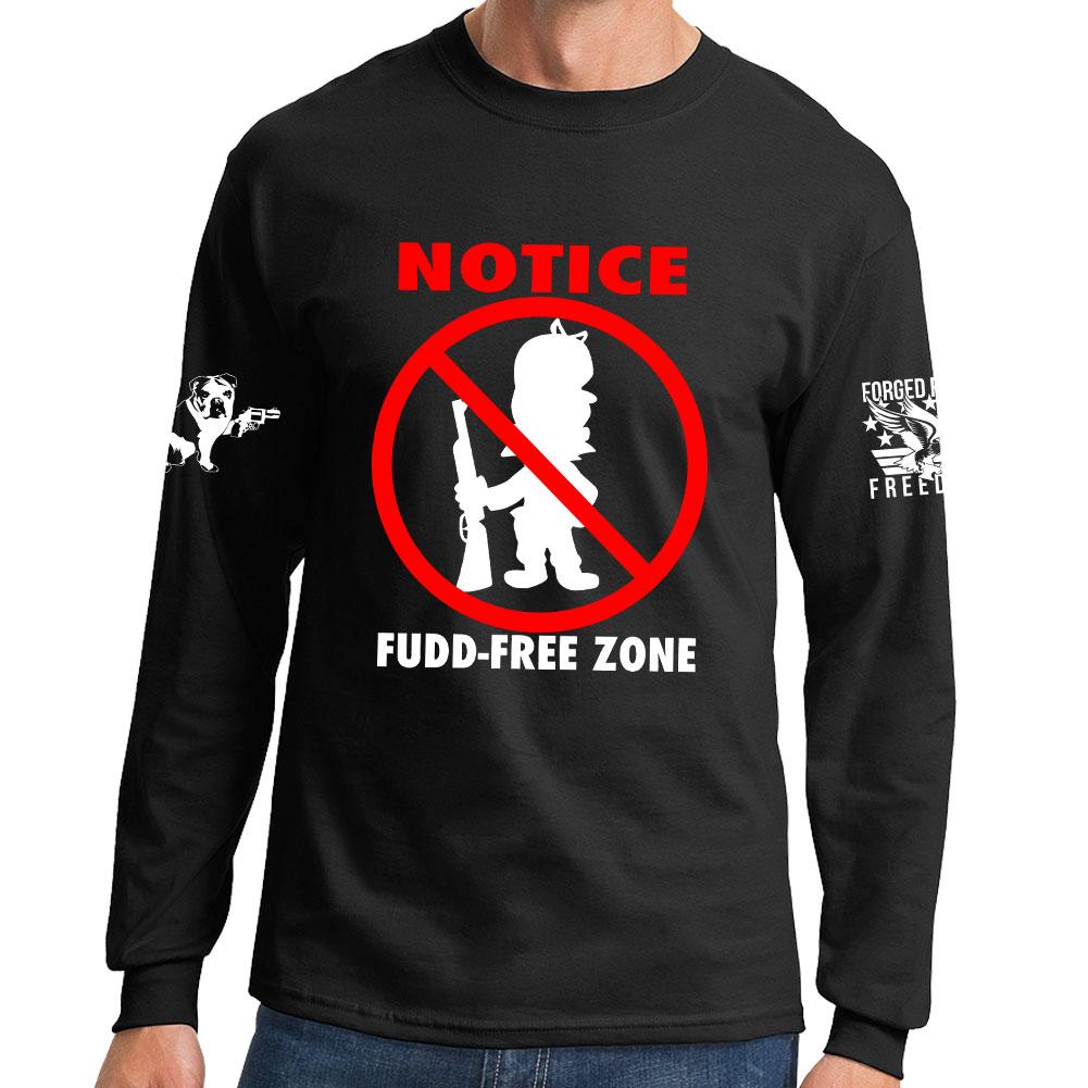 Fudd Free Zone Long Sleeve T-shirt