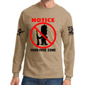 Fudd Free Zone Long Sleeve T-shirt