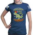 Fuddasaurus Says - 5.56 Is A Poodle Killer Ladies T-shirt