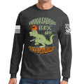 Fuddasaurus Says - 5.56 Is A Poodle Killer Long Sleeve T-shirt