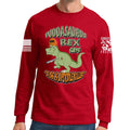 Fuddasaurus Says - 5.56 Is A Poodle Killer Long Sleeve T-shirt