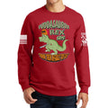 Fuddasaurus Says - Damn Them Assault Rifles Sweatshirt