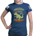Fuddasaurus Says - Who Needs A Machinegun Ladies T-shirt