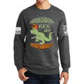 Fuddasaurus Says - Who Needs A Machinegun Sweatshirt