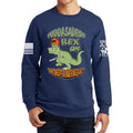 Fuddasaurus Says - Who Needs A Machinegun Sweatshirt