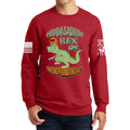 Fuddasaurus Says - Who Needs A Machinegun Sweatshirt