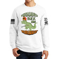 Fuddasaurus Says - Who Needs A Machinegun Sweatshirt