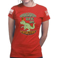 Fuddasaurus Says - Who Needs A Bump Stock Ladies T-shirt