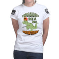 Fuddasaurus Says - Who Needs A Bump Stock Ladies T-shirt