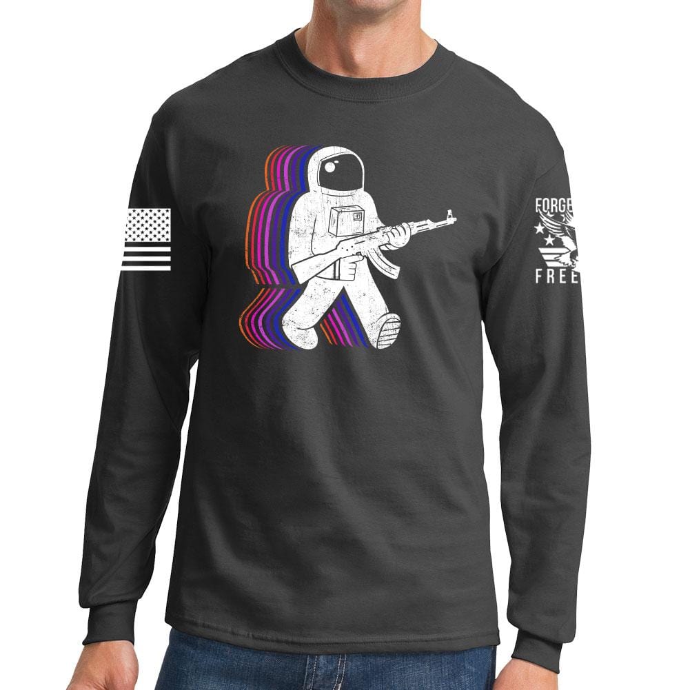 Funkalicious AK47 Astronaut Long Sleeve T-shirt