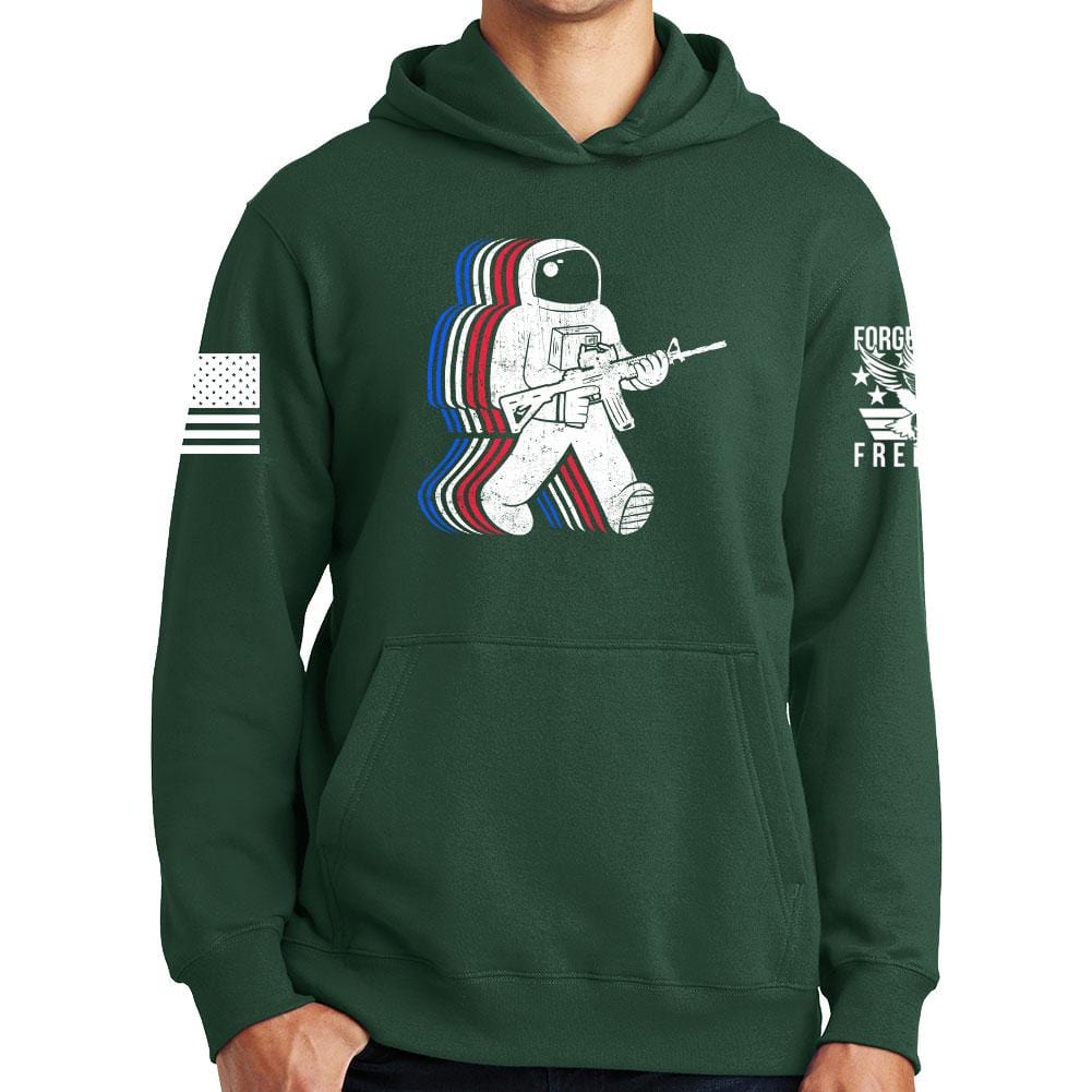 Funkalicious AR 15 Astronaut Hoodie Forged From Freedom