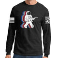 Funkalicious AR-15 Astronaut Long Sleeve T-shirt