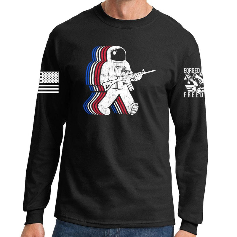 Funkalicious AR-15 Astronaut Long Sleeve T-shirt