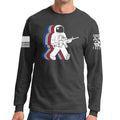 Funkalicious AR-15 Astronaut Long Sleeve T-shirt