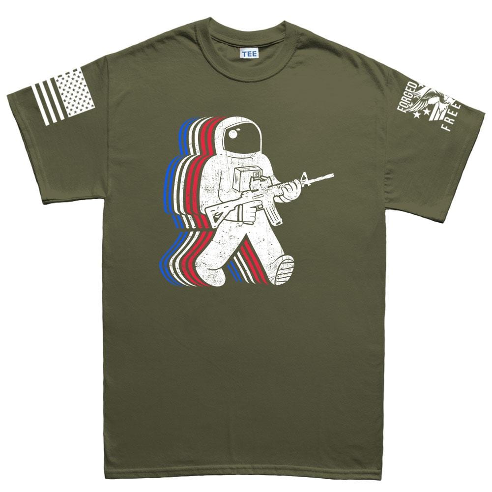 Amdesco Men's AR-15 T-Shirt - Casual Graphic Tee - View #4