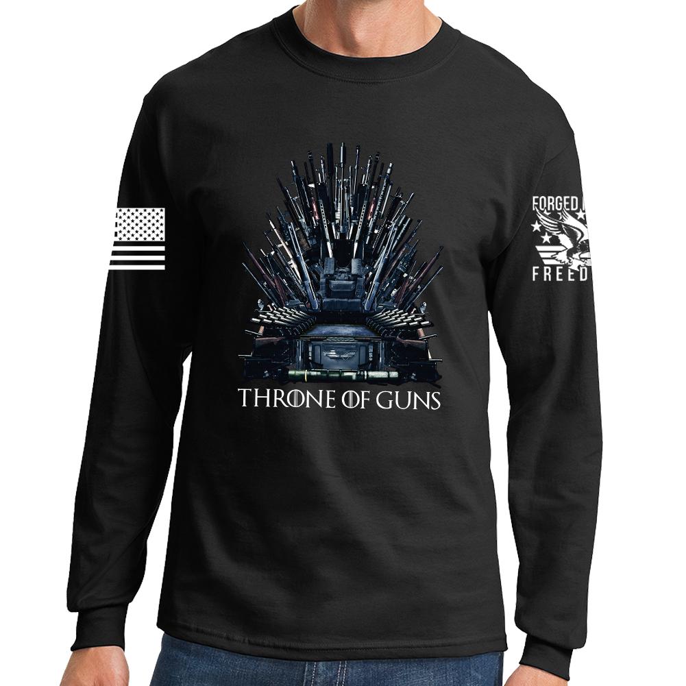 Throne of Guns Long Sleeve T-shirt