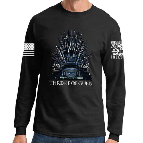 Throne of Guns Long Sleeve T-shirt