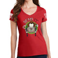 Ladies Send IT V-Neck T-shirt