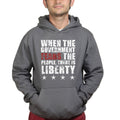 When Government Fears Mens Hoodie