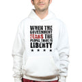 When Government Fears Mens Hoodie