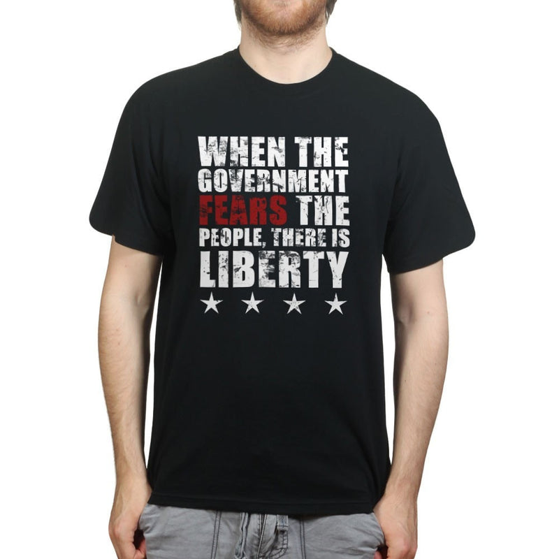 When Government Fears Mens Tshirt