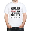 When Government Fears Mens Tshirt