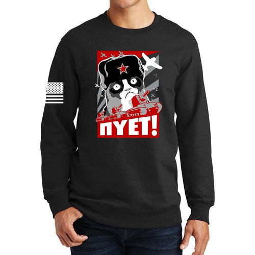 NIET Grumpy Russian Cat Sweatshirt