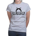 Ladies Gun Control Using Both Hands T-shirt