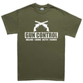Men's Gun Control Using Both Hands T-shirt