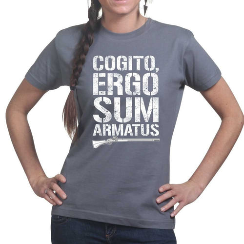 Cogito Ergo Sum Armatus Ladies T-shirt