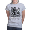 Cogito Ergo Sum Armatus Ladies T-shirt