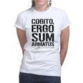 Cogito Ergo Sum Armatus Ladies T-shirt